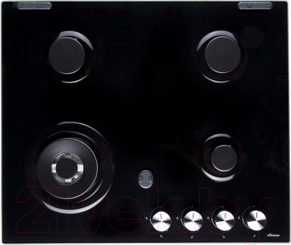 Изображение товара Газовая варочная панель Konigin Blaze 604 BKGW