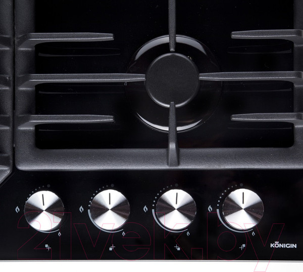 Изображение товара Газовая варочная панель Konigin Blaze 604 BKGW