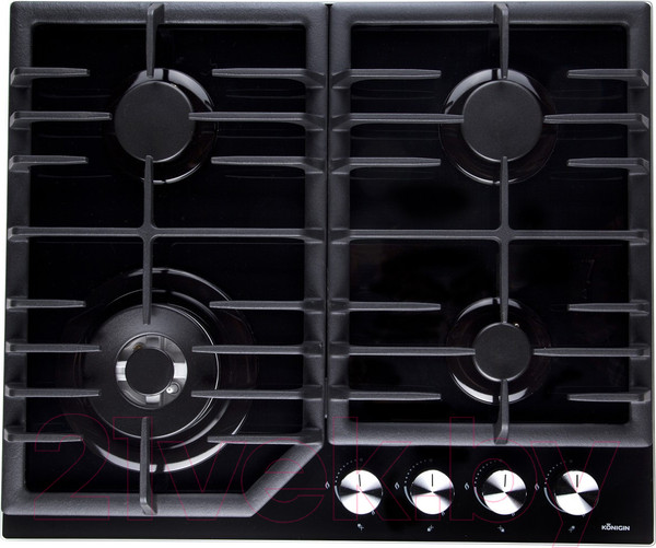 Изображение товара Газовая варочная панель Konigin Blaze 604 BKGW