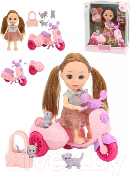 Изображение товара Кукла с аксессуарами Наша игрушка На прогулке / 91035-A