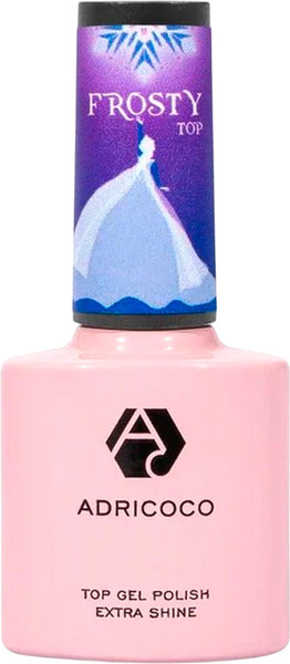 Изображение товара Топ для гель-лака Adricoco Frosty Top Хамелеон со светоотражающими частицами №2 (8мл)