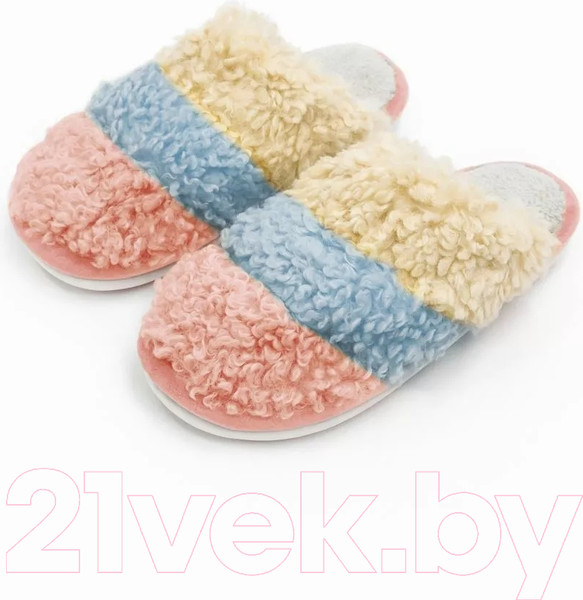 Изображение товара Тапочки домашние Amaro Home Lamb Закрытый нос / HOME-4021La-Ye-38 (р.38-39, желтый)