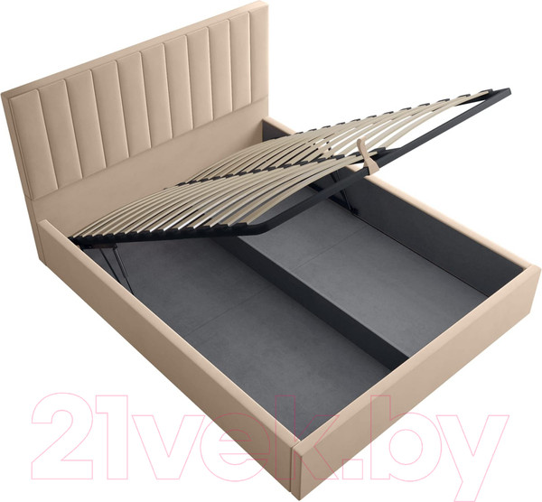 Изображение товара Двуспальная кровать Аквилон Рица-1 18 ПМ (конфетти крем)