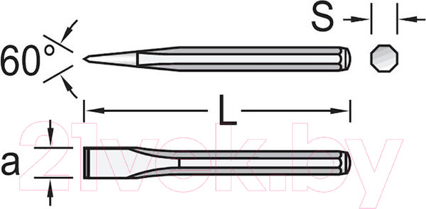 Изображение товара Зубило Norgau N97-20x200 / 075315200