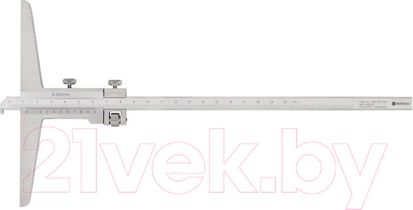 Изображение товара Штангенглубиномер Norgau NDV-H2002 / 040200005