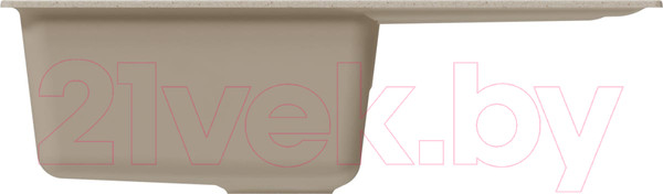 Изображение товара Мойка кухонная Mixline ML-GM19 551985 (бежевый)