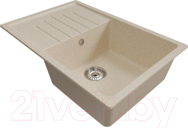 Изображение товара Мойка кухонная Mixline ML-GM19 551985 (бежевый)