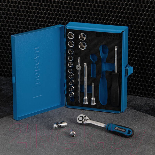 Изображение товара Набор головок слесарных Norgau N2019-S414 / 063593019