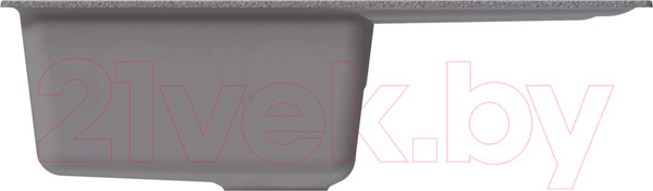 Изображение товара Мойка кухонная Mixline ML-GM19 551983 (темно-серый)