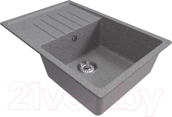 Изображение товара Мойка кухонная Mixline ML-GM19 551983 (темно-серый)