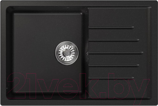 Изображение товара Мойка кухонная Mixline ML-GM19 551990 (ультра-черная)