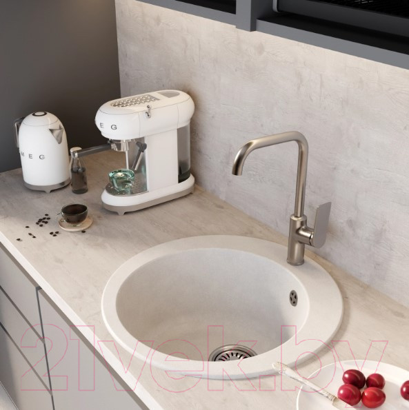 Изображение товара Мойка кухонная Mixline ML-GM13 551895 (ультра-белый)