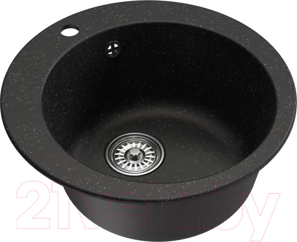 Изображение товара Мойка кухонная Mixline ML-GM13 551890 (черный)