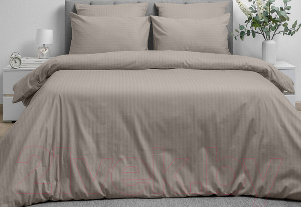 Изображение товара Комплект постельного белья Волшебная ночь Волшебная ночь Евро Caramel mousse КПБ ВН 2507 8709/15