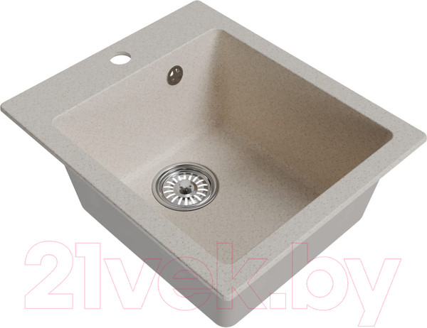 Изображение товара Мойка кухонная Mixline ML-GM14 551905 (бежевый)
