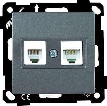 Изображение товара Розетка Mutlusan Elitra 2270 139 0195 (дымчатый)