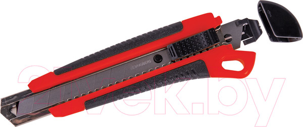 Изображение товара Нож канцелярский Brauberg Universal / 271351 (черный/красный)
