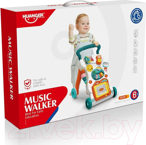 Изображение товара Ходунки-каталка Huanger Любознайка / HE0819