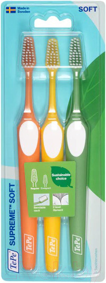 Изображение товара Набор зубных щеток TePe Supreme (3шт)