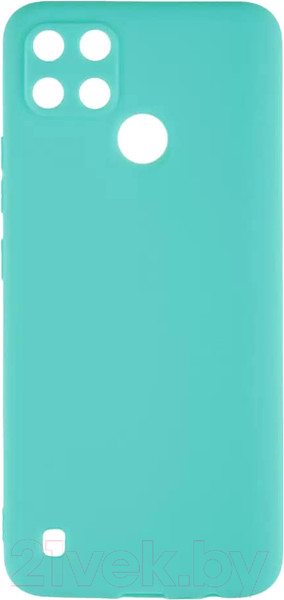 Изображение товара Чехол-накладка Case Coated для Realme C21Y (бирюзовый)