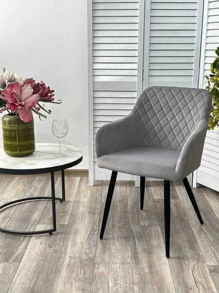 Изображение товара Стул M-City Brandy / 629M05176 (505-35 серый/черный)