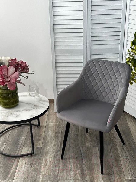 Изображение товара Стул M-City Brandy / 629M05176 (505-35 серый/черный)