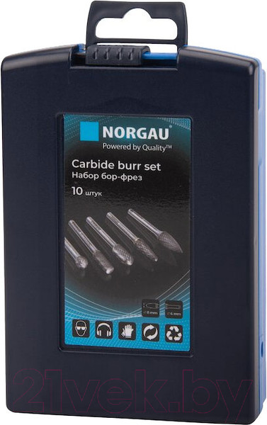 Изображение товара Набор борфрез Norgau HM KPLM06X-45 DCM D8 / 077200080