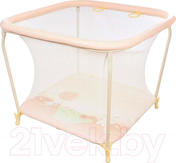 Изображение товара Игровой манеж GLOBEX Квадрат / 1103/01 (бежевый)