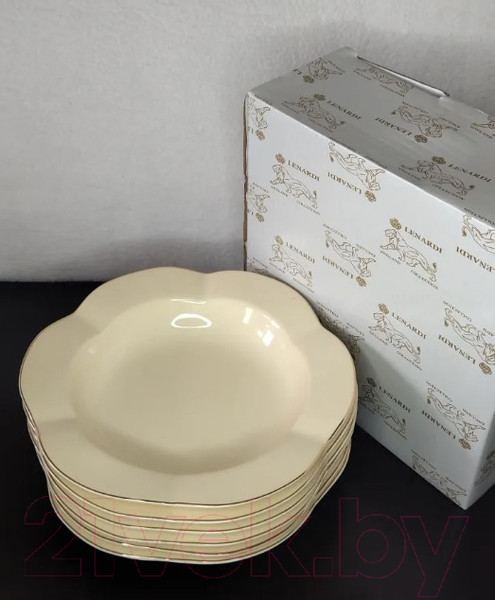 Изображение товара Набор тарелок Lenardi Мираж 205-553 (6шт)