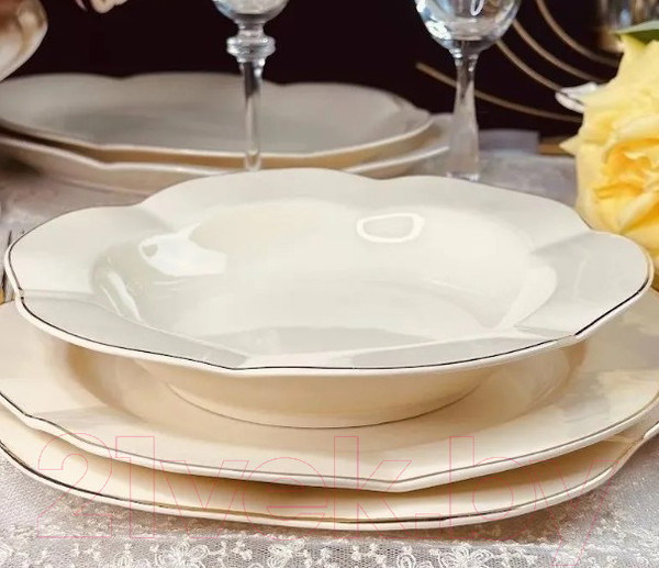 Изображение товара Набор тарелок Lenardi Мираж 205-553 (6шт)