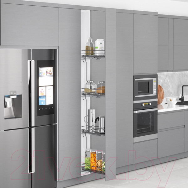 Изображение товара Бутылочница Starax Nova 200 S-2929-А (левое крепление, антрацит)