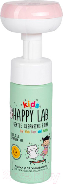 Изображение товара Пенка для умывания детская Happy Lab Kids для нежных личиков и ручек (150мл)