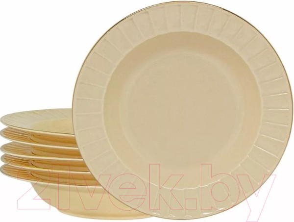 Изображение товара Набор тарелок Lenardi Marzipan 205-139 (6шт)