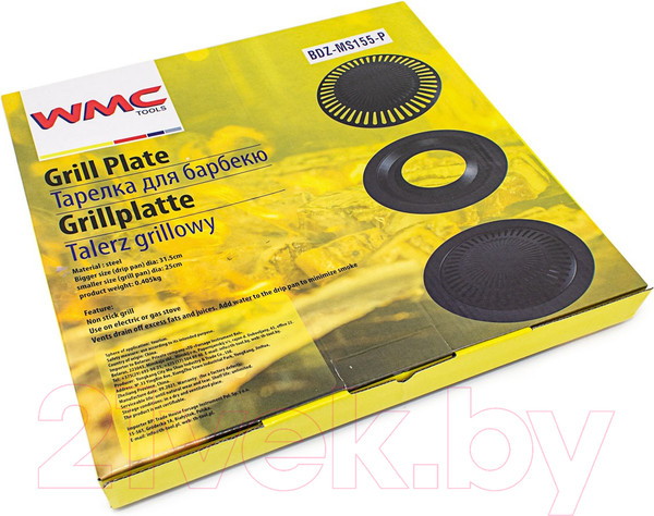 Изображение товара Сковорода для барбекю WMC Tools WMC-BDZ-MS155-P