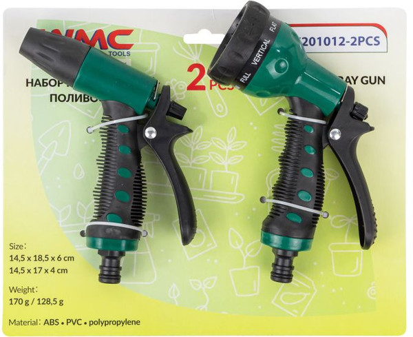 Изображение товара Набор поливочный WMC Tools WMC-TG7201012-2PCS (56248)