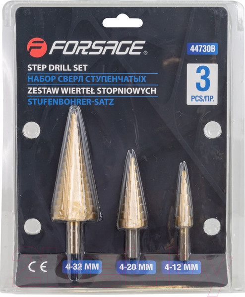 Изображение товара Набор сверл Forsage F-44730B