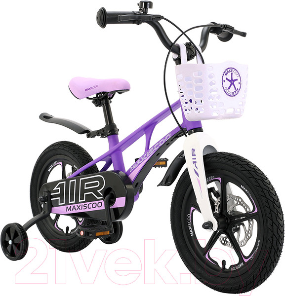 Изображение товара Велокорзина Maxiscoo Универсальная / MSC-B2301B (белый)