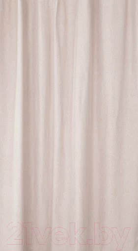 Изображение товара Шторка-занавеска для ванны Home One Linen 180x200 / 412879 (капучино)
