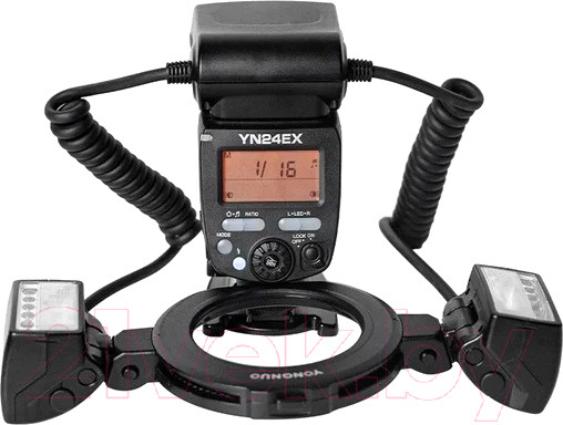 Изображение товара Вспышка кольцевая Yongnuo YN-24EX Macro для Sony