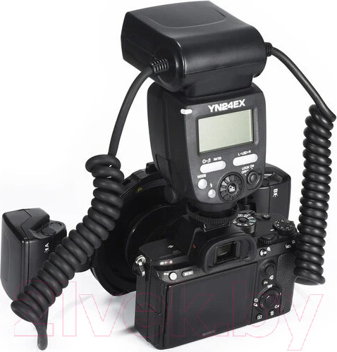 Изображение товара Вспышка кольцевая Yongnuo YN-24EX Macro для Sony