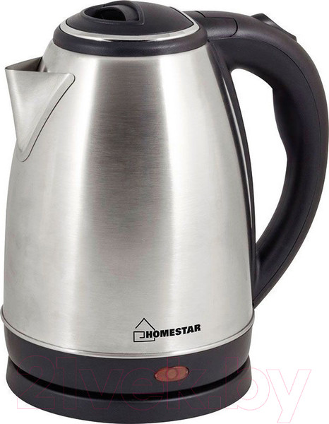 Изображение товара Электрочайник HomeStar HS-1010A (стальной)