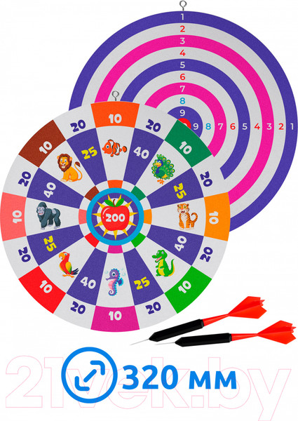 Изображение товара Дартс детский Mega Toys ДБ33543