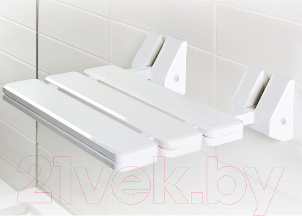 Изображение товара Сиденье для душа Bisk Duo Pro 07623 (белый)
