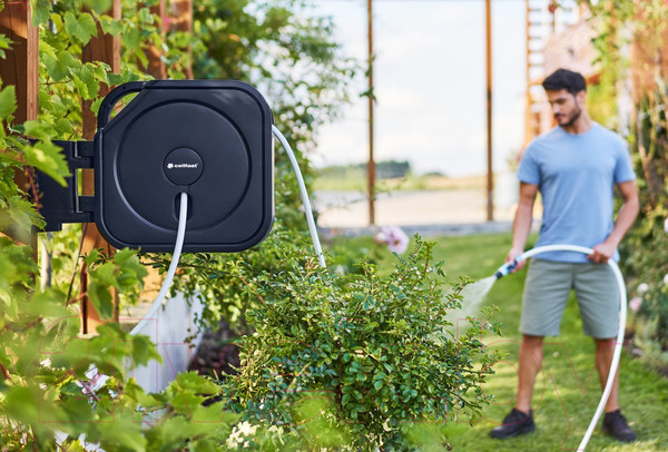 Изображение товара Катушка для шланга Cellfast Со шлангом автоматическая 30 Ergo 1/2" / 55-420 (30м)