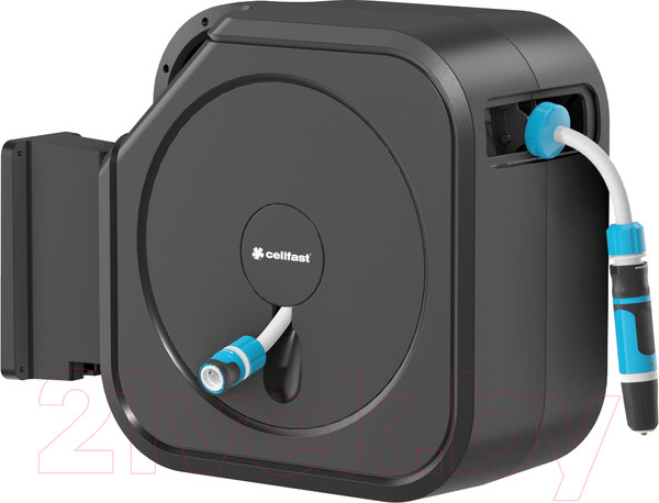 Изображение товара Катушка для шланга Cellfast Со шлангом автоматическая 30 Ergo 1/2" / 55-420 (30м)