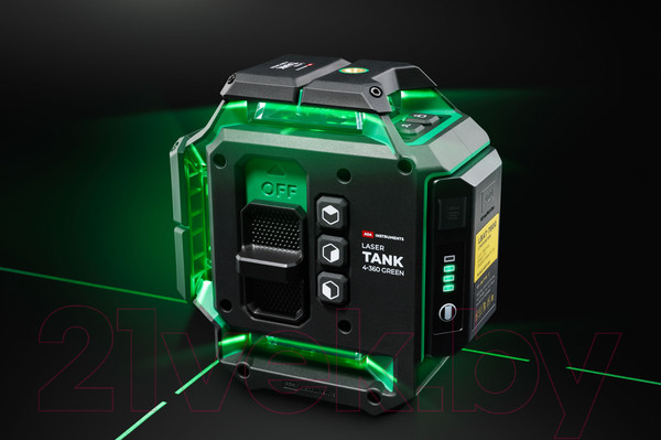 Изображение товара Лазерный уровень ADA Instruments LaserTank 4-360 Green Basic Edition / А00631