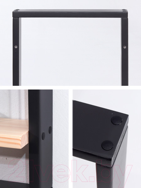 Изображение товара Полка Millwood MW6 340x90x500 (сосна черная)