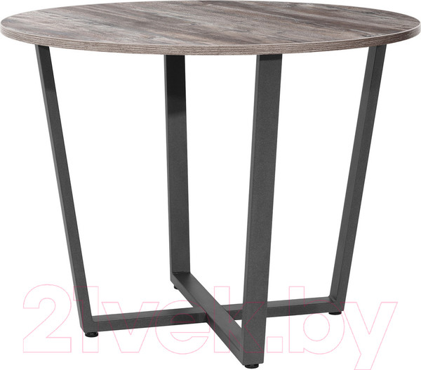 Изображение товара Обеденный стол Millwood Орлеан Л18 D100 (сосна пасадена/графит)
