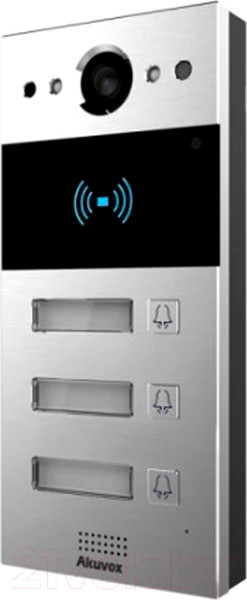 Изображение товара Вызывная панель Akuvox R20B On-Wall (на 3 абонента)