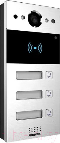 Изображение товара Вызывная панель Akuvox R20B On-Wall (на 3 абонента)